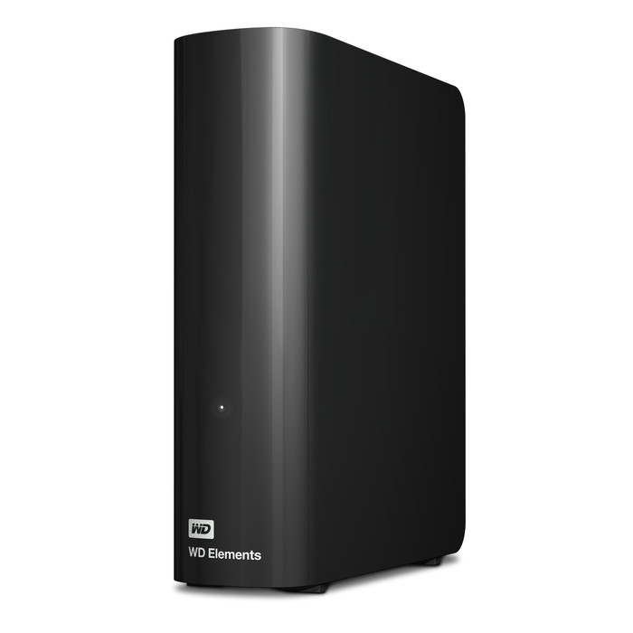 WD Elements Desktop 12 To côté gauche