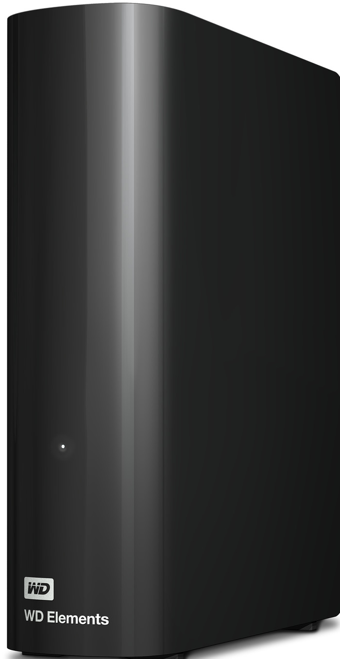 WD Elements Desktop 14TB right side
