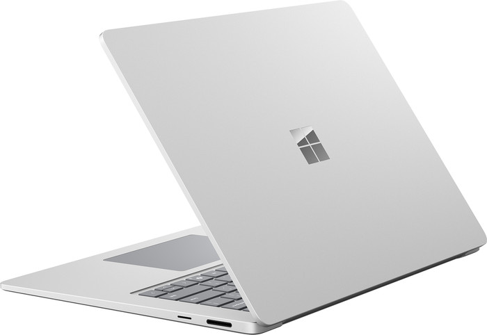 Microsoft Surface Rosemont 15 M12 / 16GB / 512GB Platinum Azerty achterkant