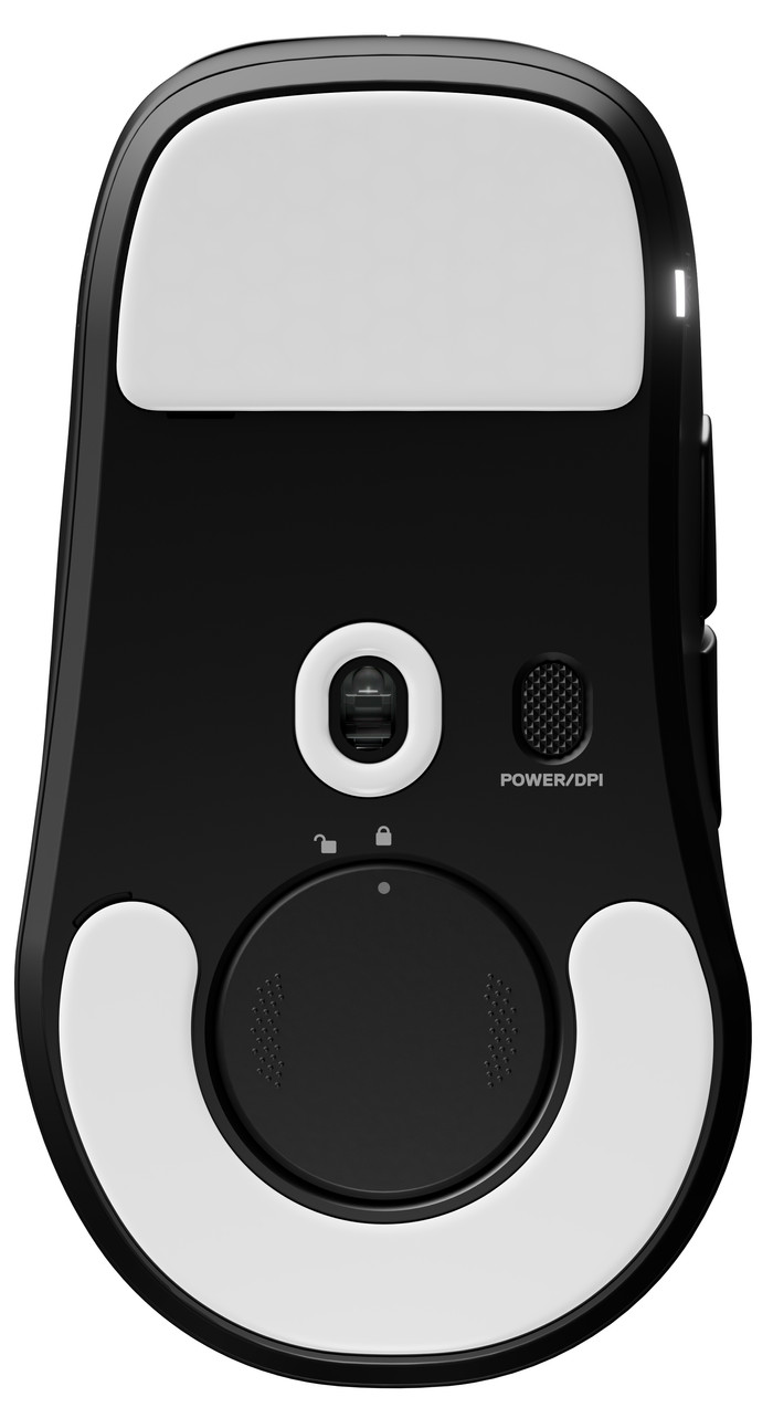 SteelSeries Rival Pro WL Mini Draadloze Gaming Muis Zwart onderkant