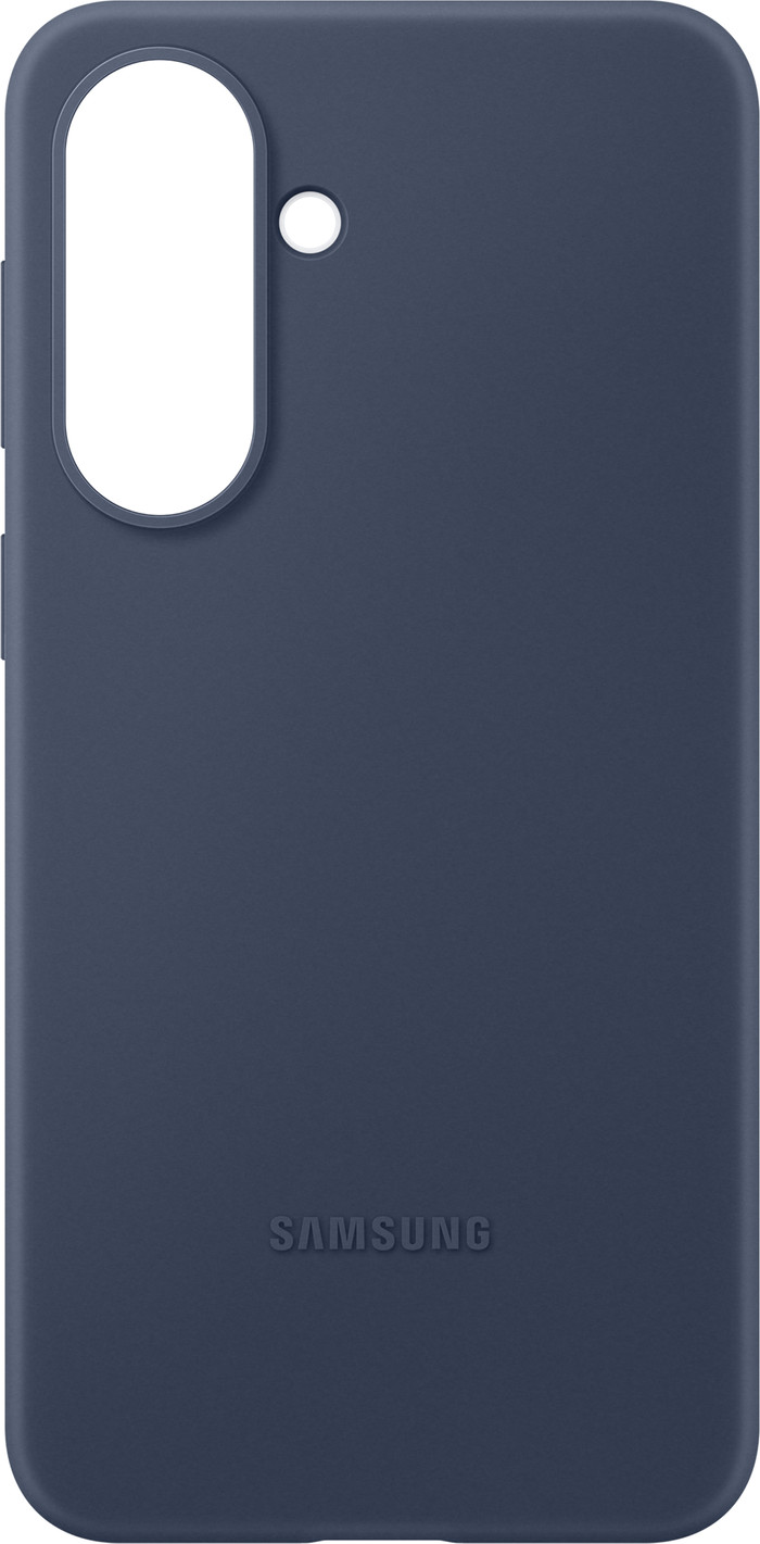 Samsung Galaxy A57 Siliconen Back Cover Donkerblauw achterkant