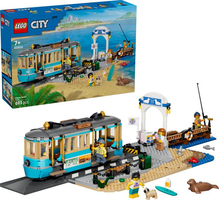 LEGO City - Le Tramway de Bord de Mer 60506 côté droit