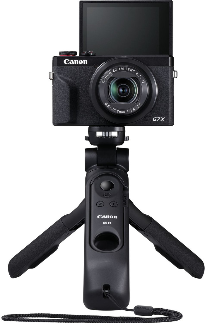 Canon G7 X Mark III Zwart - Vlogkit product in gebruik