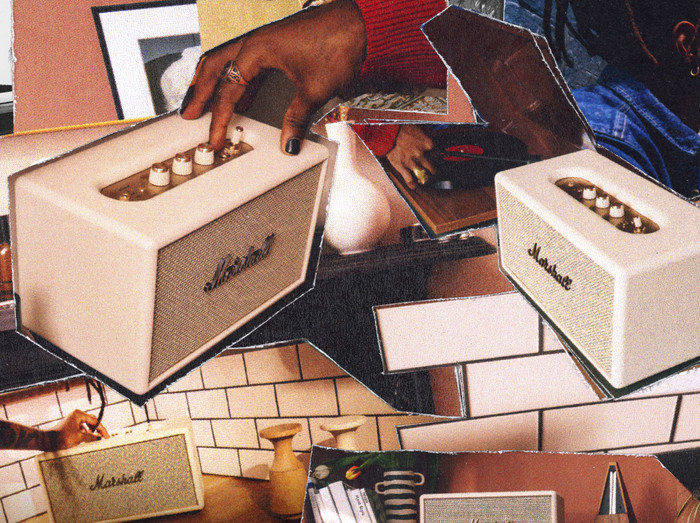 Marshall Stanmore IV BT Cream product in gebruik