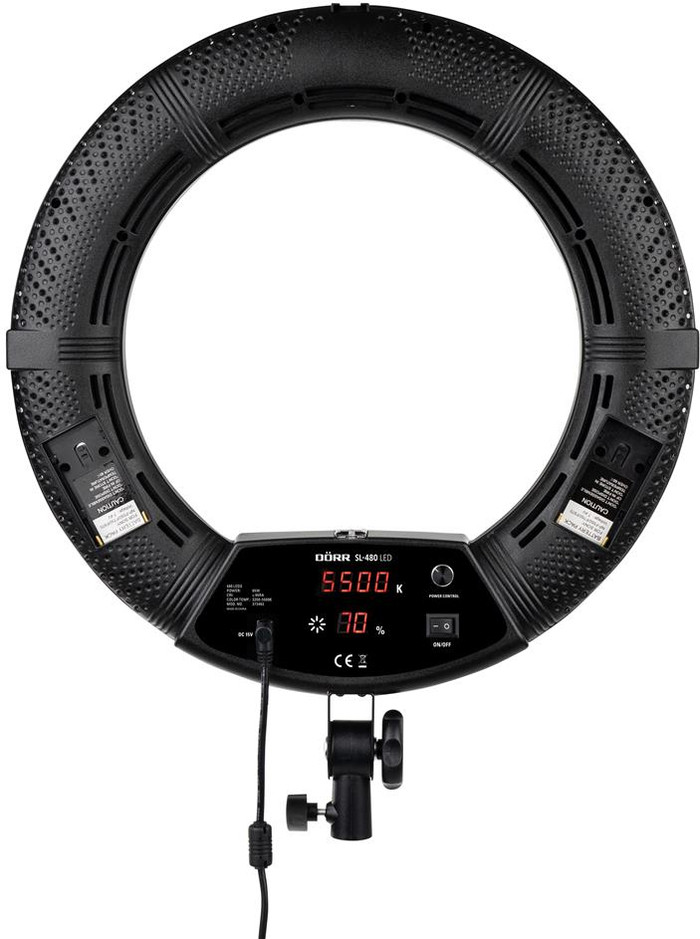 Dörr SL-480 LED Studio Ring Light arrière