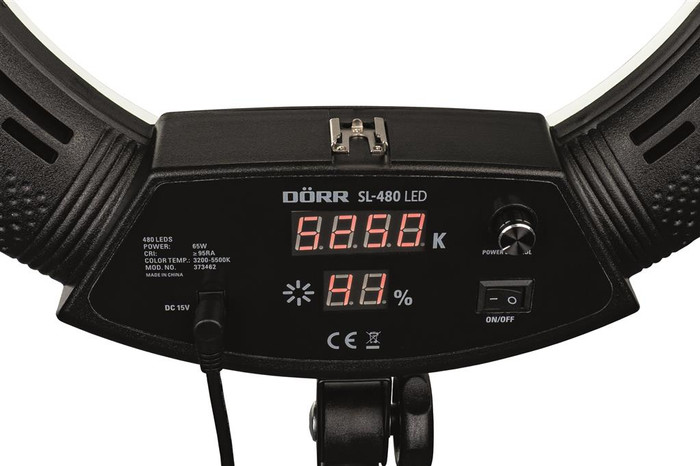 Dörr SL-480 LED Studio Ring Light détail