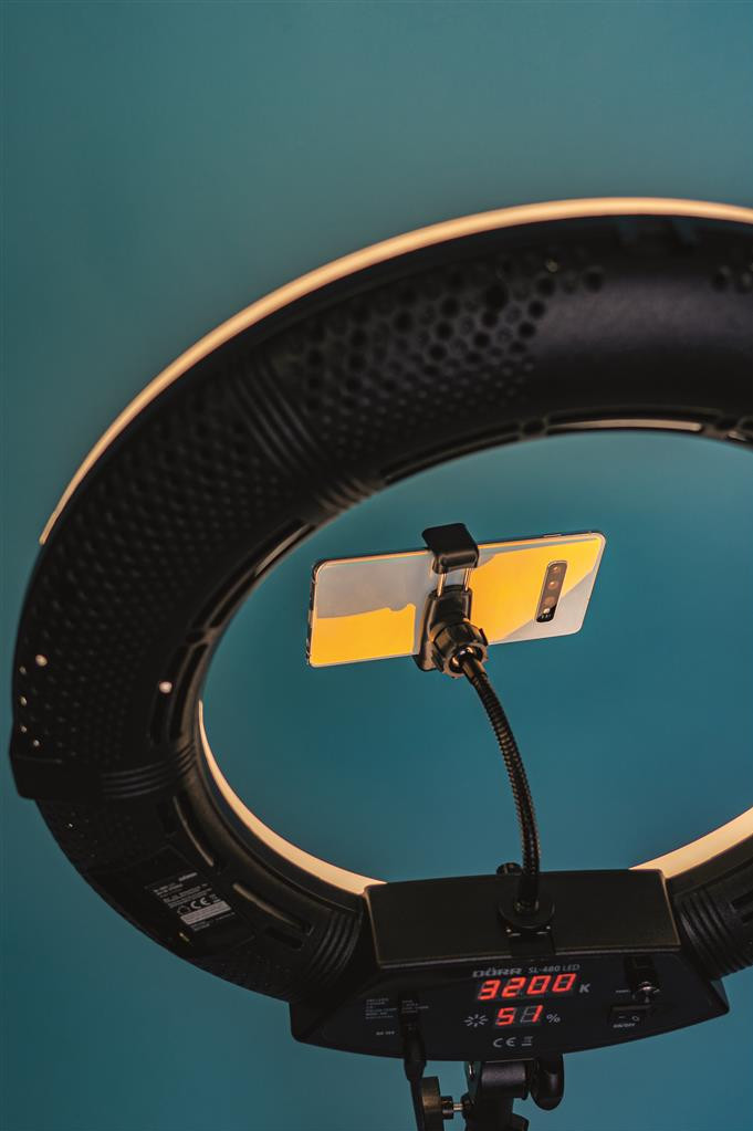 Dörr SL-480 LED Studio Ring Light produit à l'usage