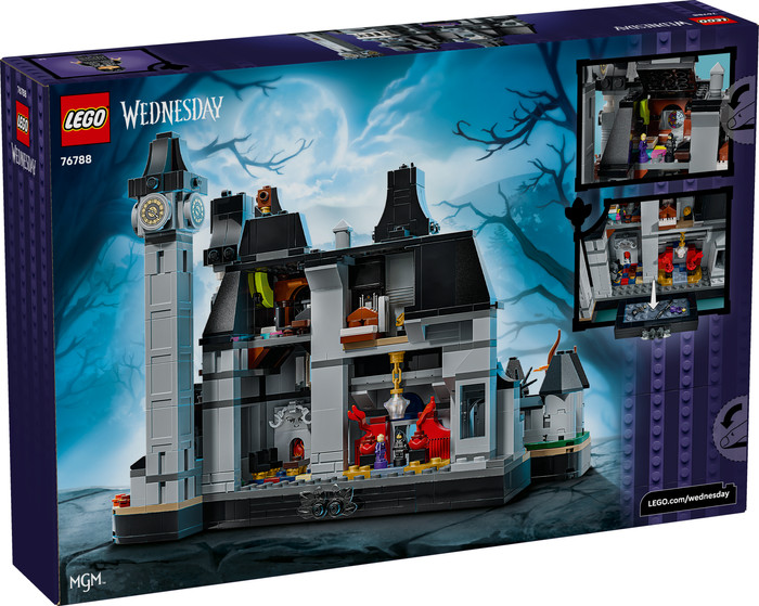 LEGO Mercredi - L'Académie Nevermore 76788 emballage