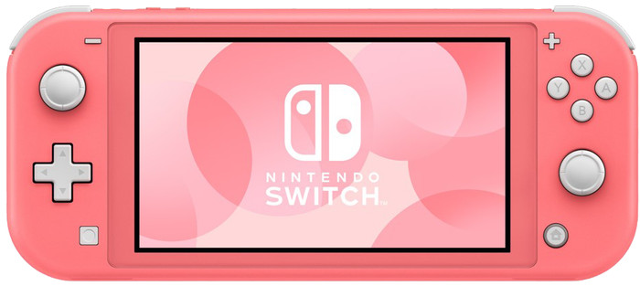Nintendo Switch Lite Rose Édition Spéciale Animal Crossing New Horizons avant