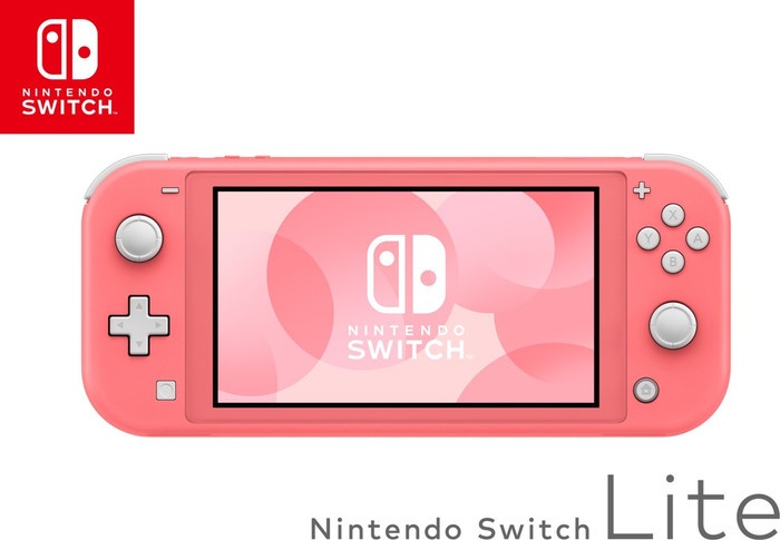 Nintendo Switch Lite Coral + Mario Kart 8 Deluxe Switch visual supplier