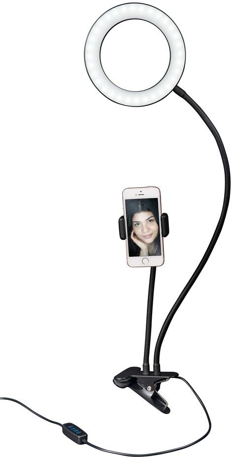 Dörr SLR-16 BiColor Selfie Ring Light produit à l'usage