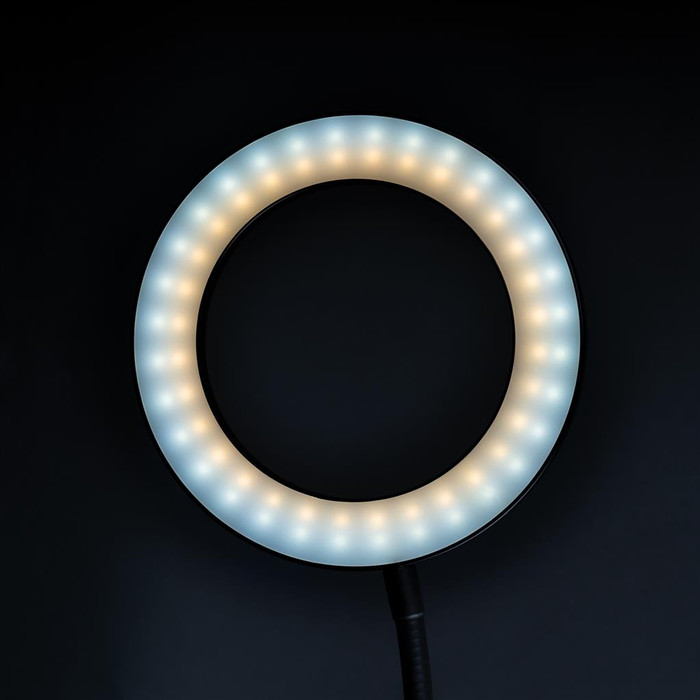 Dörr SLR-16 BiColor Selfie Ring Light produit à l'usage