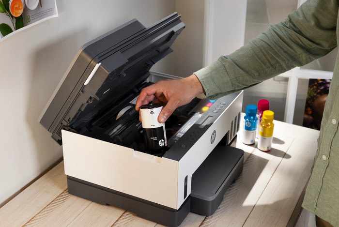 HP Smart Tank 7307 produit à l'usage