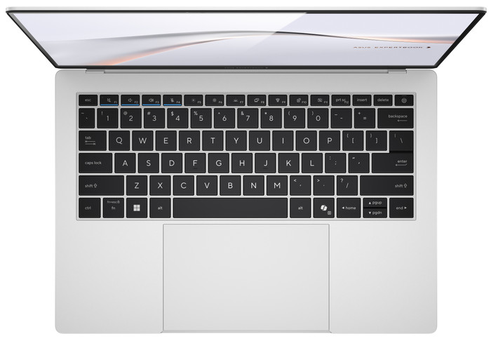 ASUS ExpertBook Air 14'' OLED A7406CMA-3Y256-SNL QWERTY bovenkant