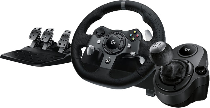 Logitech G920 Driving Force Xbox and PC + Logitech Driving Force Shifter Main Image