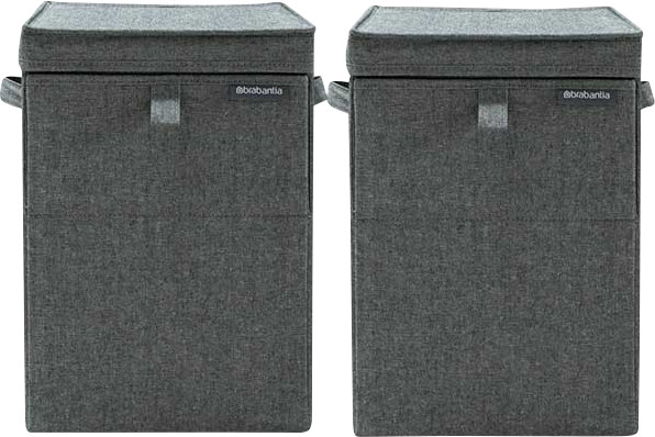 Brabantia Wasboxen Pepper Black Duo Pack Main Image