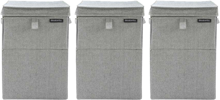 Brabantia Wasboxen Grey Triple Pack Main Image