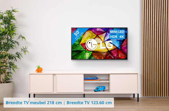 LG RGB Mini-led 50" B86 (2026) visual Coolblue 1