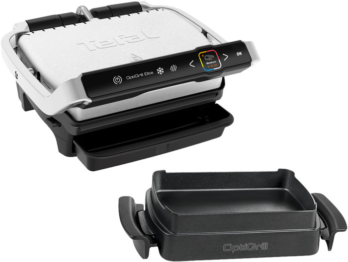 Tefal OptiGrill Elite GC750D + Tefal Snacking & Baking Accessoire Main Image