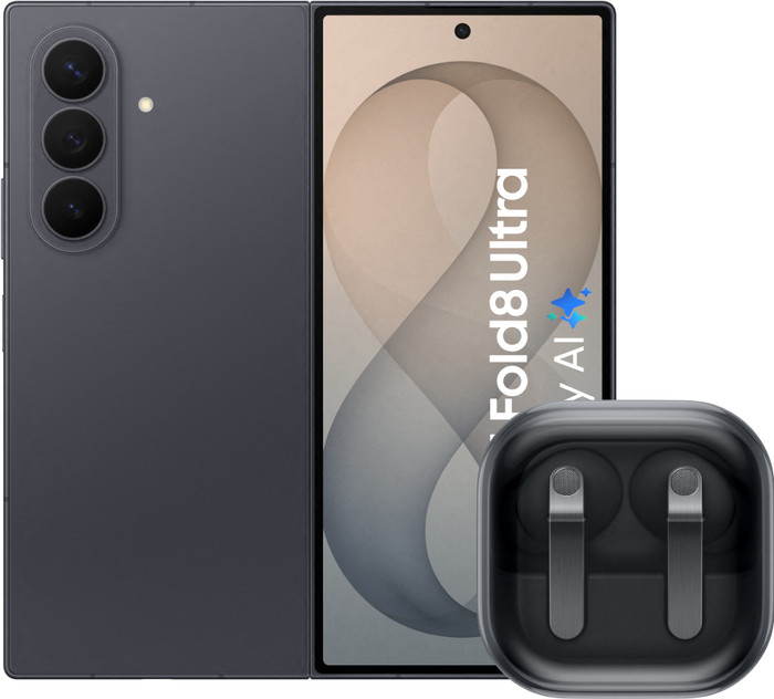 Samsung Galaxy Z Fold 8 Ultra 256GB Black 5G + Samsung Galaxy Buds4 Pro Black Main Image