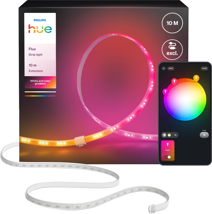 Philips Hue Flux LED Strip 10 meter Verlengstrip verpakking