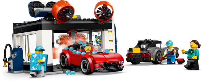 LEGO City - La Station de Lavage Automatique 60497 détail