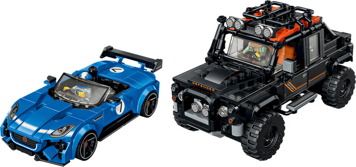 LEGO Speed Champions - La Jaguar Project 7 et le Land Rover Defender 77264 visuel fournisseur