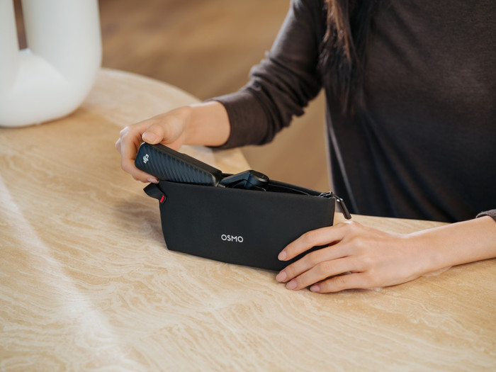 DJI Osmo Pocket 4P (Pro) product in gebruik