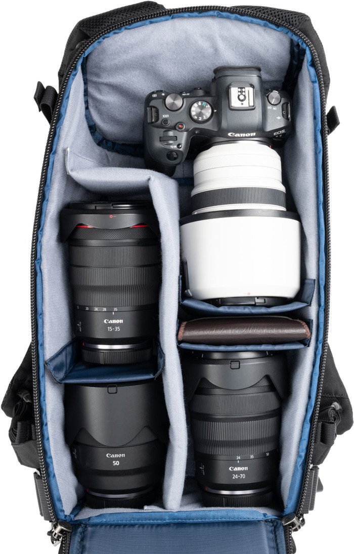 Think Tank DarkLight Backpack 14 L Noir intérieur