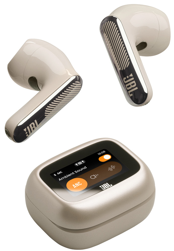 JBL Live Flex 4 Champagne avant