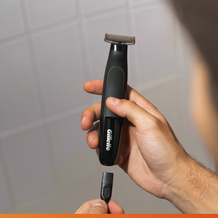 Gillette Fusion One Hybrid product in gebruik