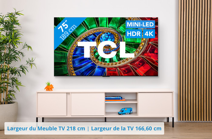 TCL RGB Mini-LED 75" RM7L (2026) visuel Coolblue 1