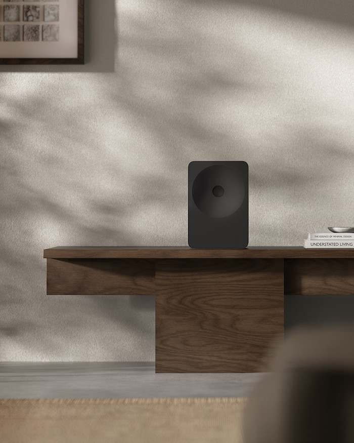 Samsung Music Studio 7 Zwart product in gebruik