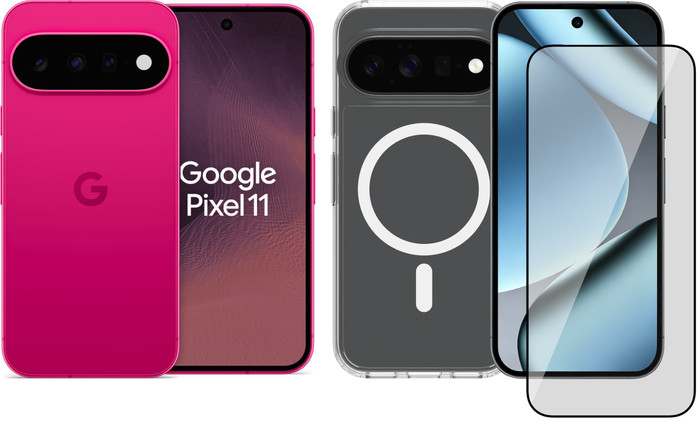 Google Pixel 11 256GB Roze 5G + Accessoirepakket Main Image