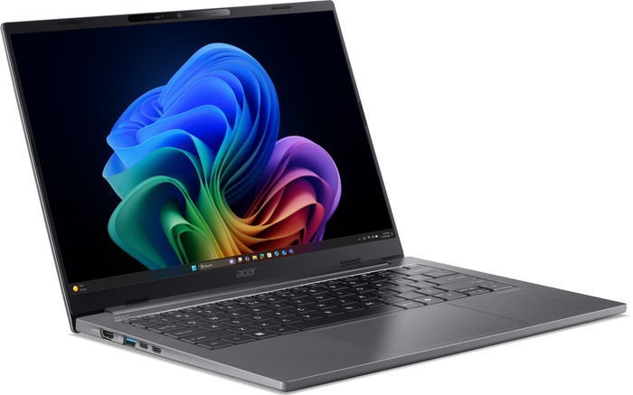 Acer TravelMate X4 14 AI TMX414-51-TCO-57SZ Azerty linkerkant
