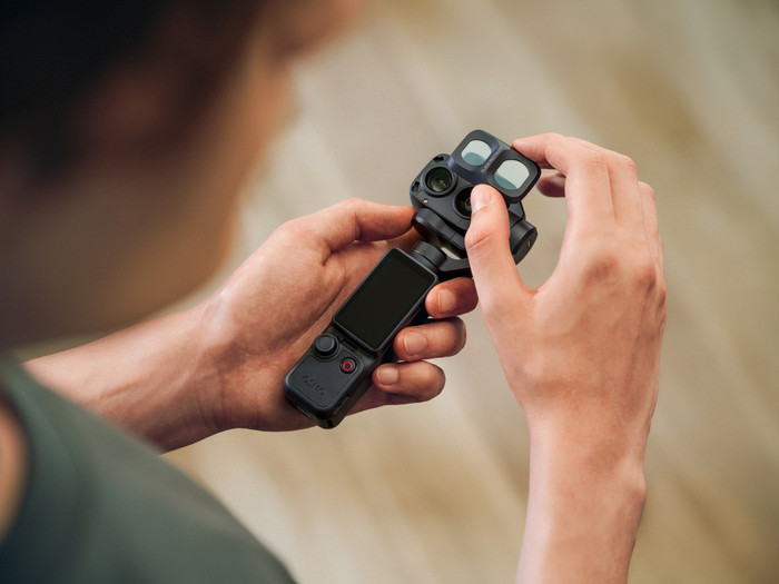 DJI Osmo Pocket 4P (Pro) Black Mist Filter produit à l'usage