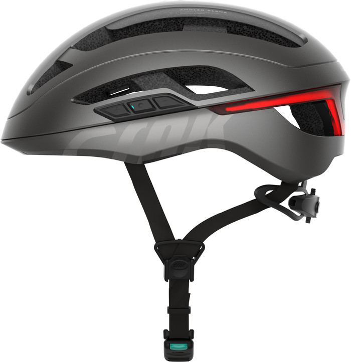 CRNK Angler Alpha Metallic Zwart M linkerkant