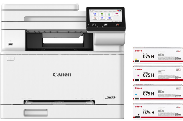 Canon i-SENSYS MF667 CDW + 1 Set de Toners XL Supplémentaires Main Image