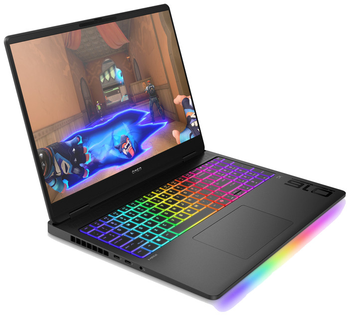 HP OMEN Max 16-ah0971nd Azerty linkerkant