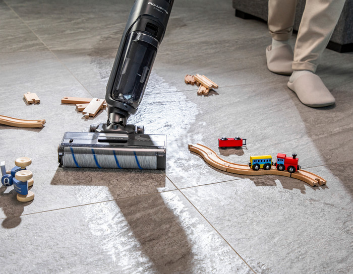 Rowenta X-CLEAN 4 GZ5036 2-in-1 product in gebruik