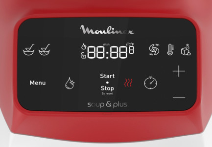 Moulinex Soup & Plus LM924500 Red detail