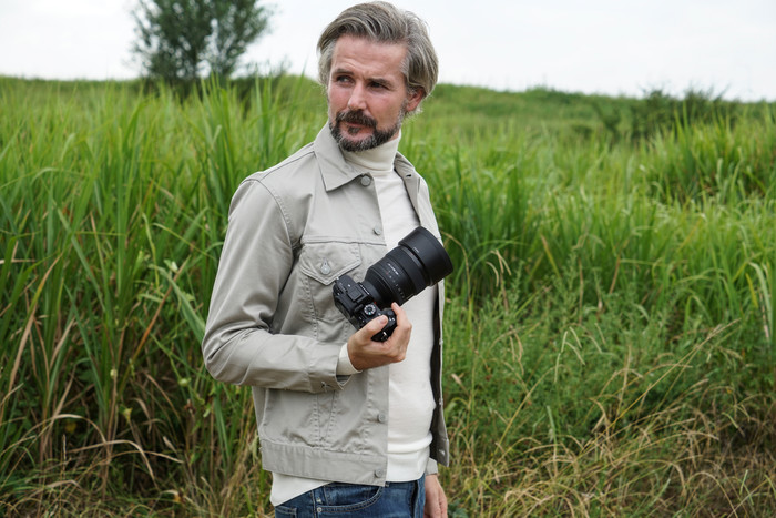 Sony A7 V + FE 85mm f/1.4 GM product in gebruik