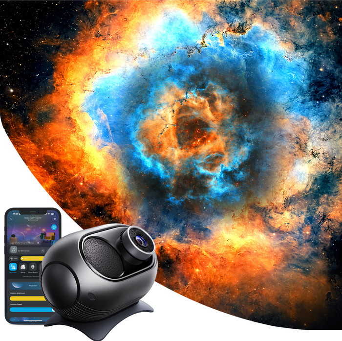 Govee Galaxy Light Projector 2 Pro product in gebruik