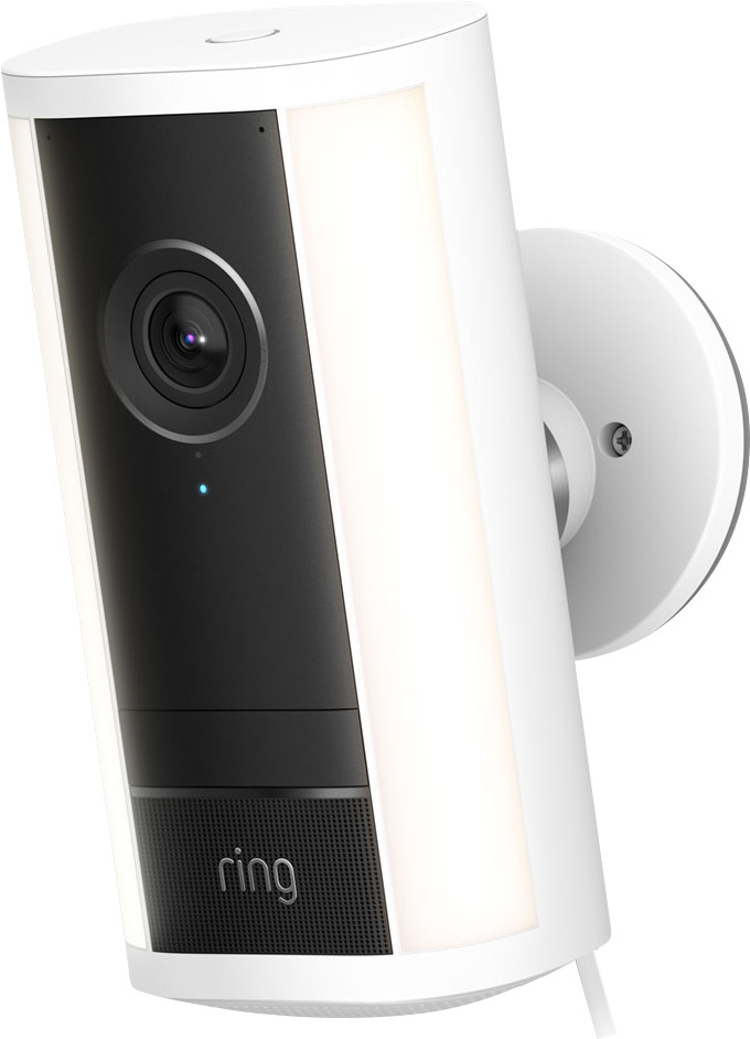 Ring Spotlight Camera Pro 2e Génération Fiche Blanc côté droit
