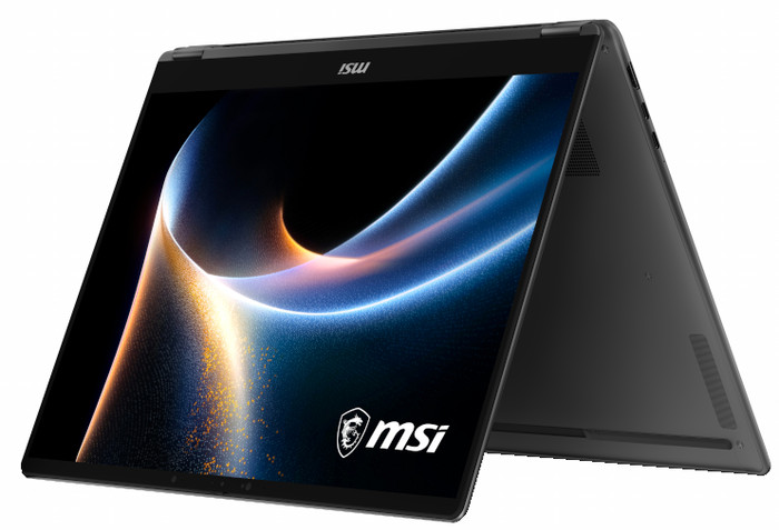 MSI Prestige N16 Flip AI+ OLED NVIDIA RTX Spark N1X C1XMT-040BEY AZERTY avant
