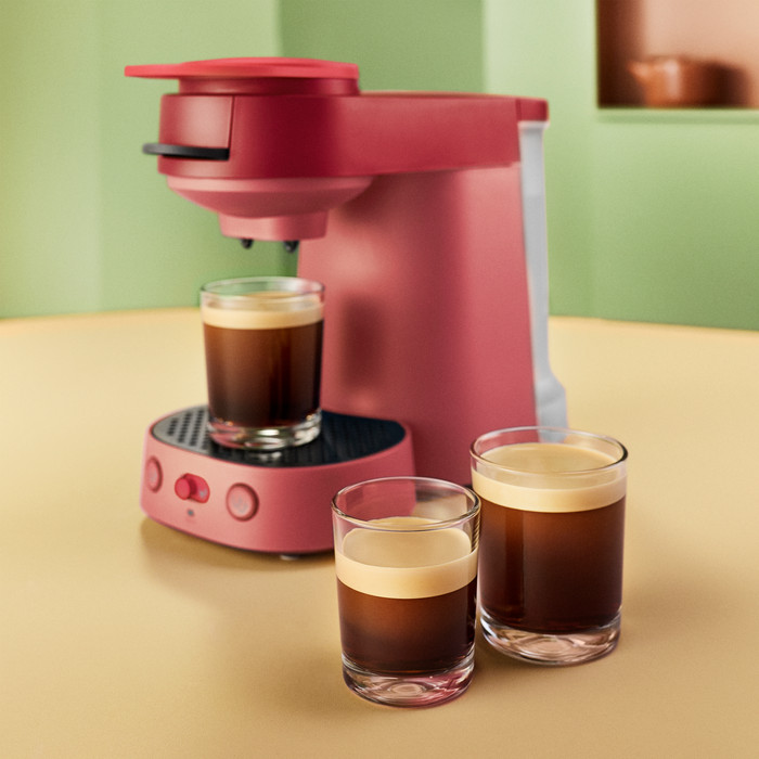Philips koffiepadmachine Senseo Vibe CSA225/90 Rood voorkant