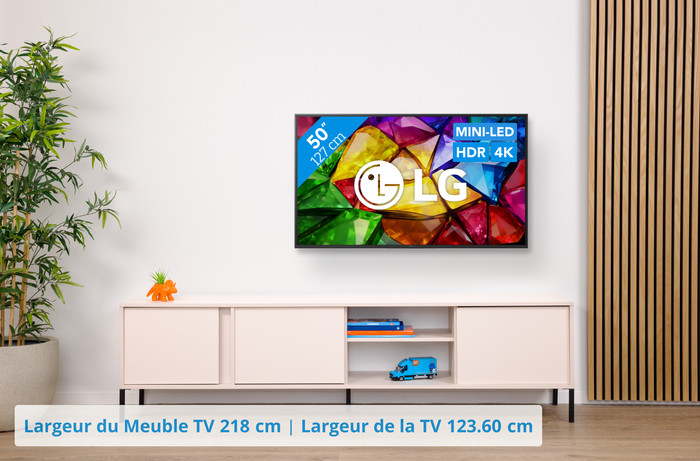 LG RGB Mini-LED 50" B86 (2026) visuel Coolblue 1