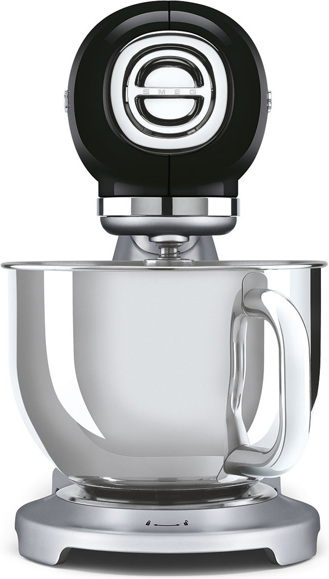 SMEG SMF04BLEU Zwart voorkant