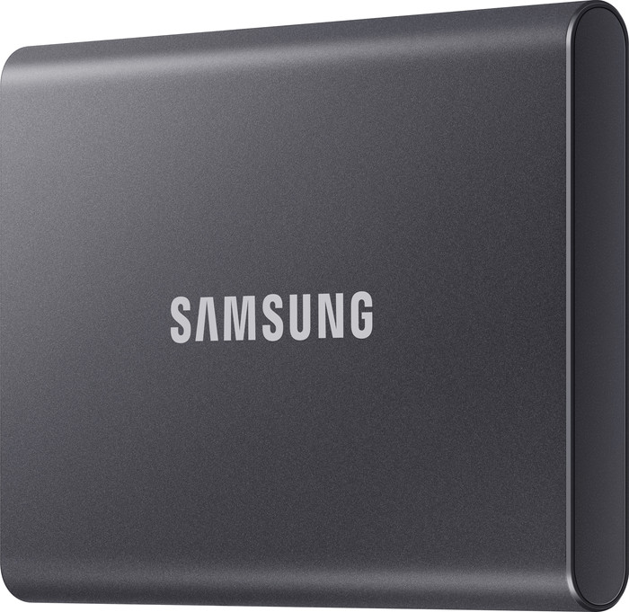 Samsung T7 Portable SSD 1 To Gris côté droit