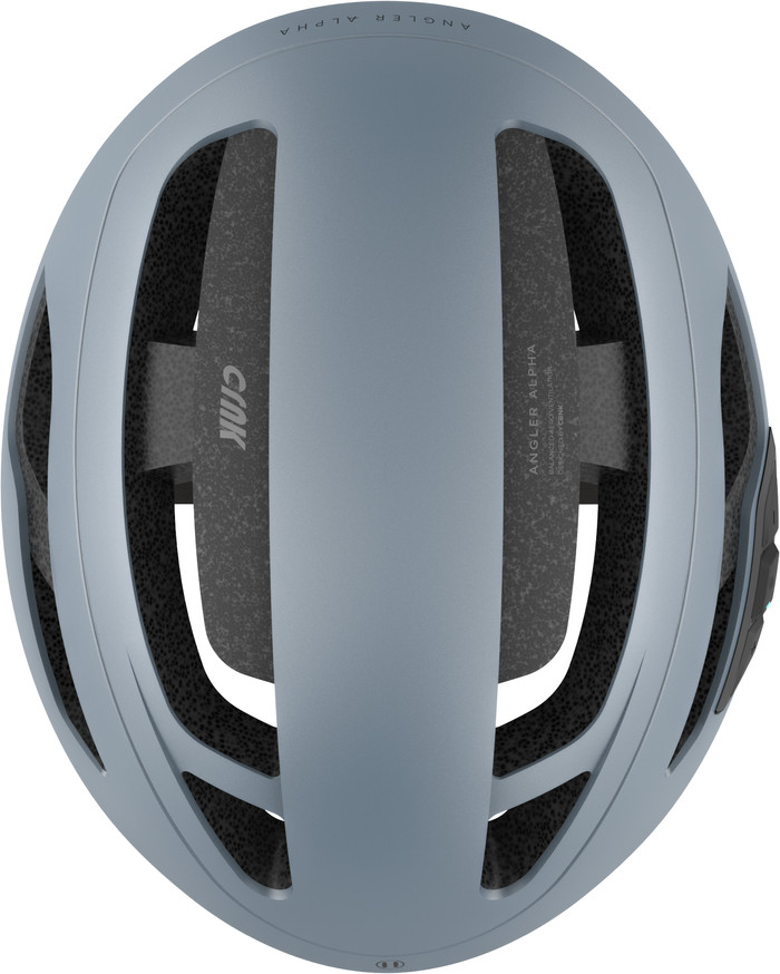 CRNK Angler Alpha Metallic Blauw L bovenkant